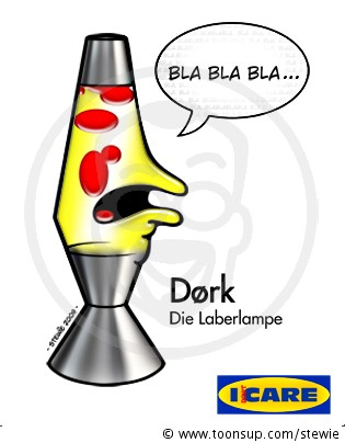 Cartoon: Laberlampe 1
