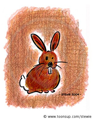 Illustration: Happy Easter Bunny 1