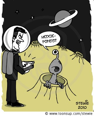 Cartoon: Hedge Fonds 1