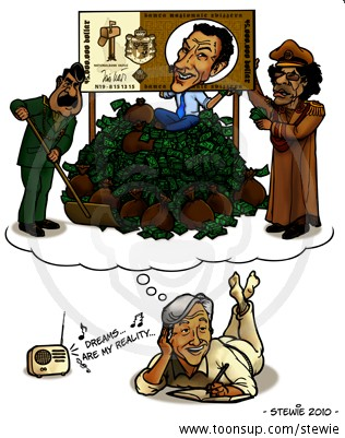 Cartoon: Lauter falsche Fuffziger 1