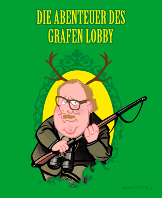 Caricature: Die Abenteuer des Grafen Lobby 1