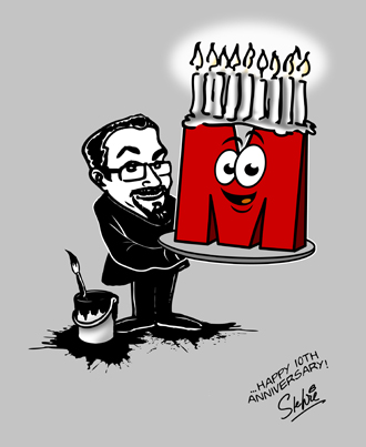 Cartoon: 10th Anniversary Diogenes Taborda Museum 1