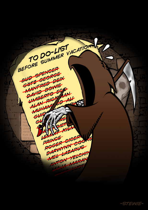 Cartoon: TO DO BEFORE HOLIDAYS 1