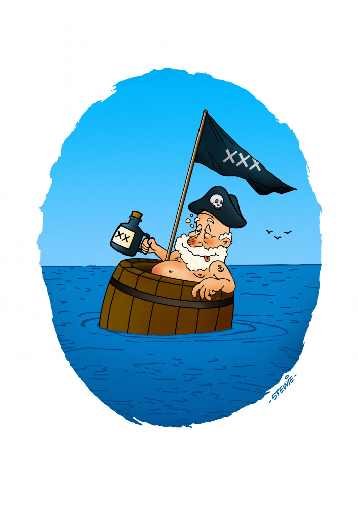 Cartoon: Sind wir nicht alle Piraten? 1