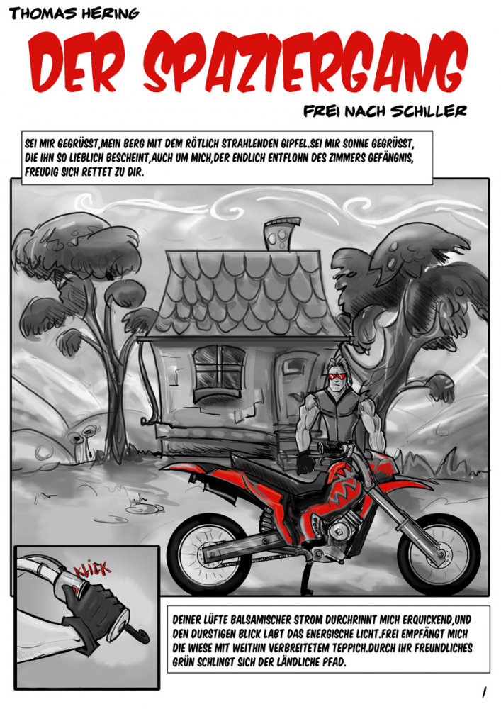 Comic: Der Spaziergang 2