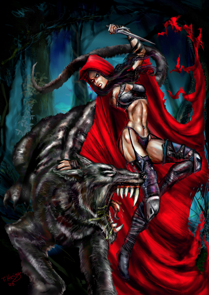 Concept Art / Character Design: Red Riding Hood 1
