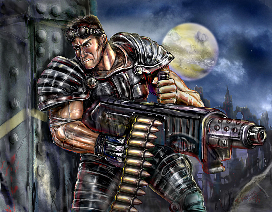 Illustration: Powergunner Promotion 1
