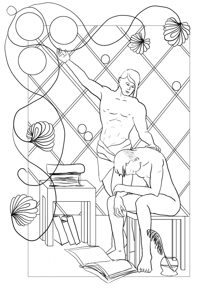 Illustration: Lernen ist schwer 2
