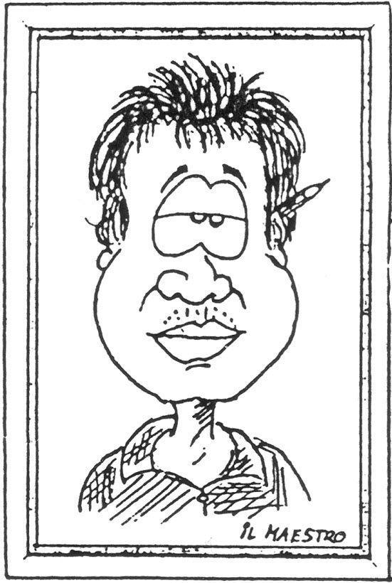Caricature: Selbstkarikaturen 2