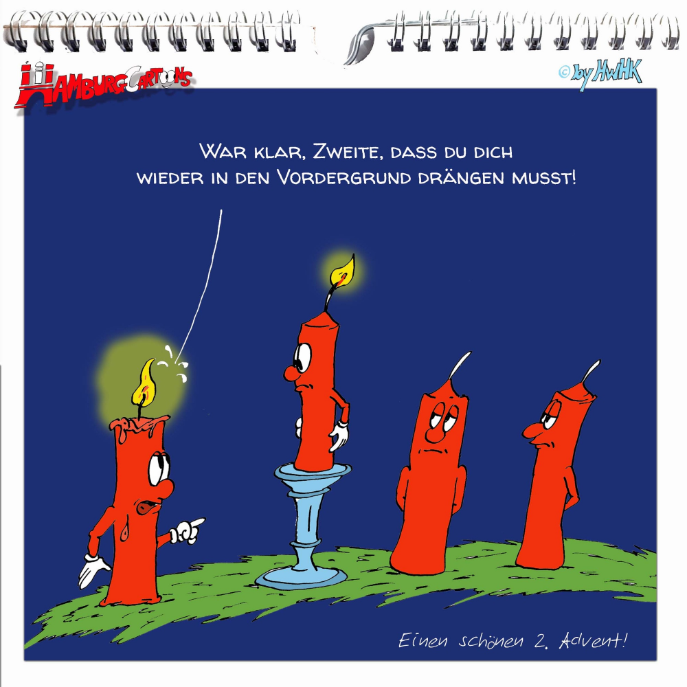 Cartoon: 2. Advent 1
