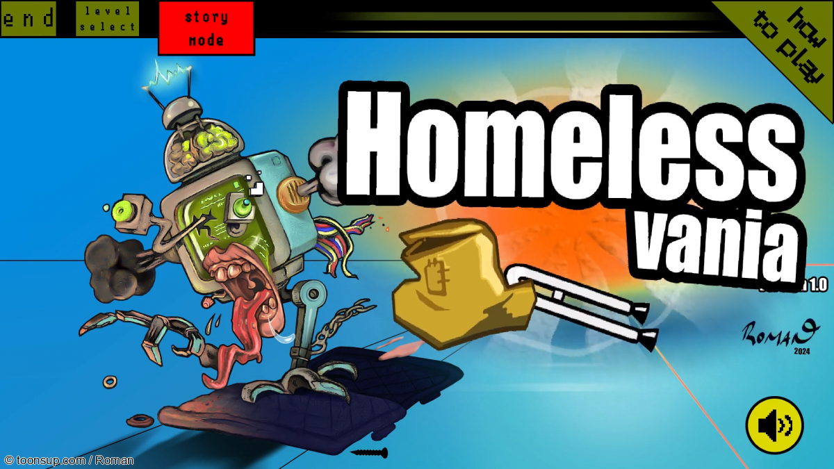 Illustration: Homelessvania (cover) 1