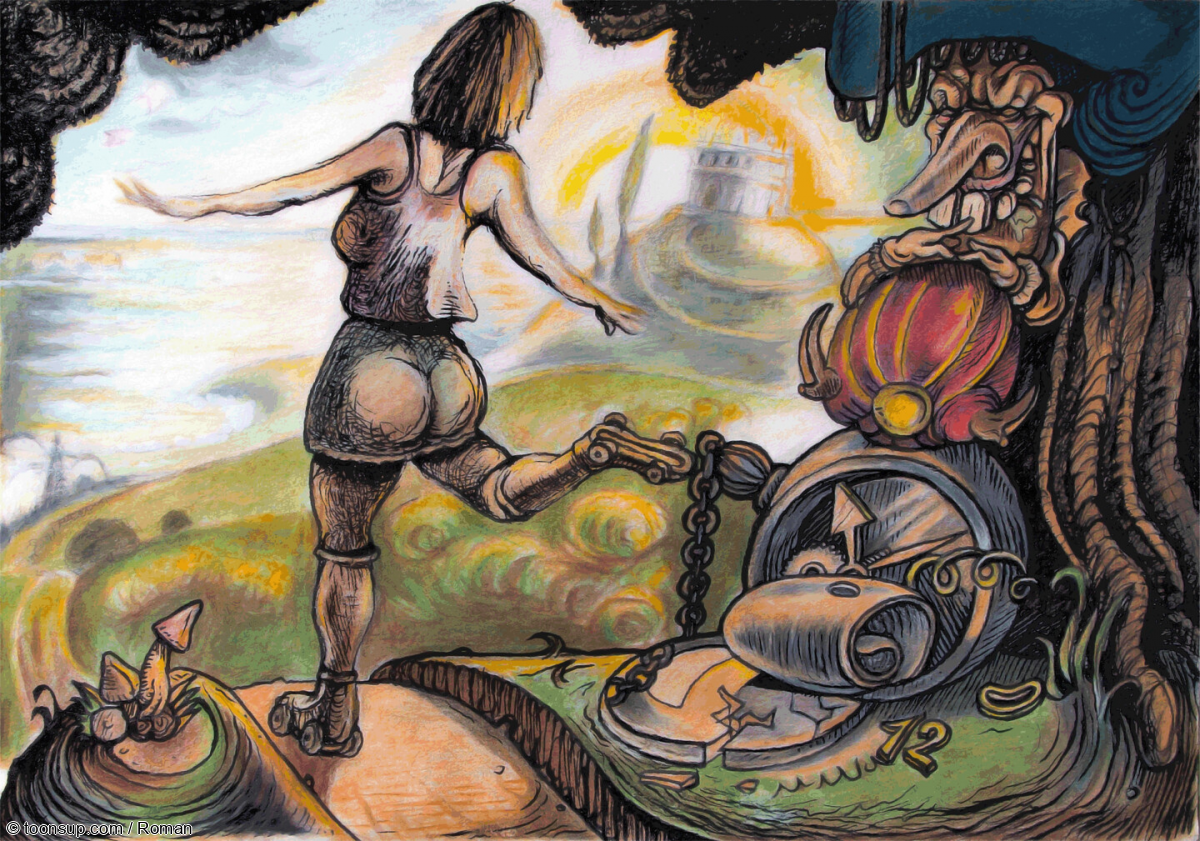 Illustration: Die Einladung 1