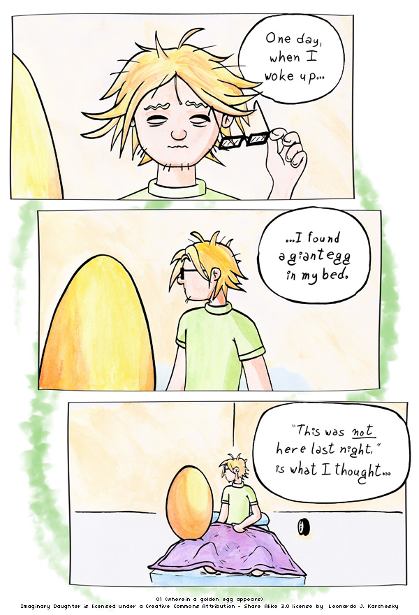 Comic: Imaginary Daughter 001 - 010 1
