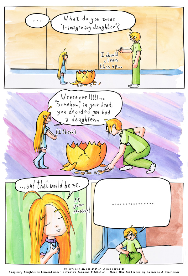 Comic: Imaginary Daughter 001 - 010 7