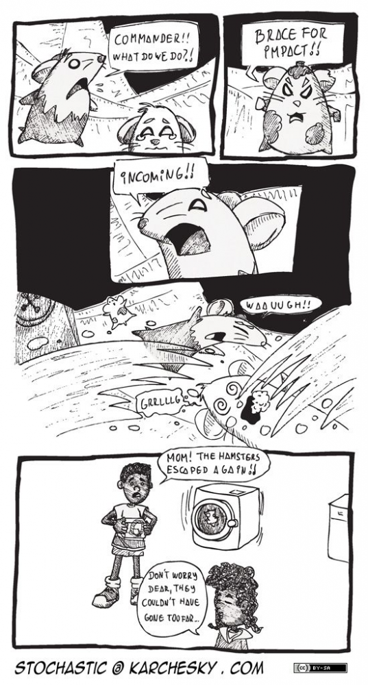 Cartoon: Escape 1