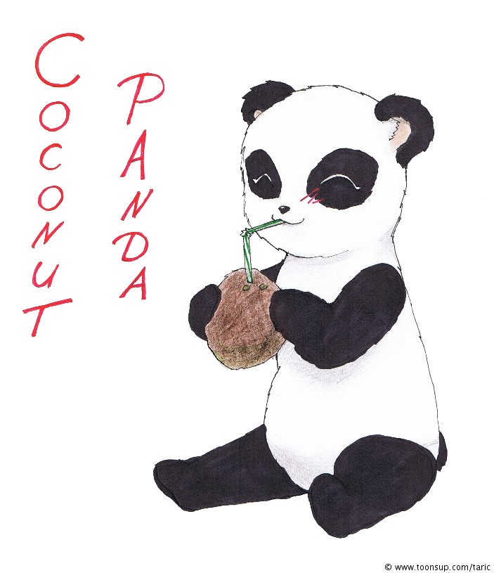Illustration: Tari with a Coconut 1