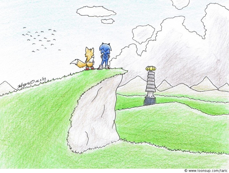 Illustration: To the Horizon 1