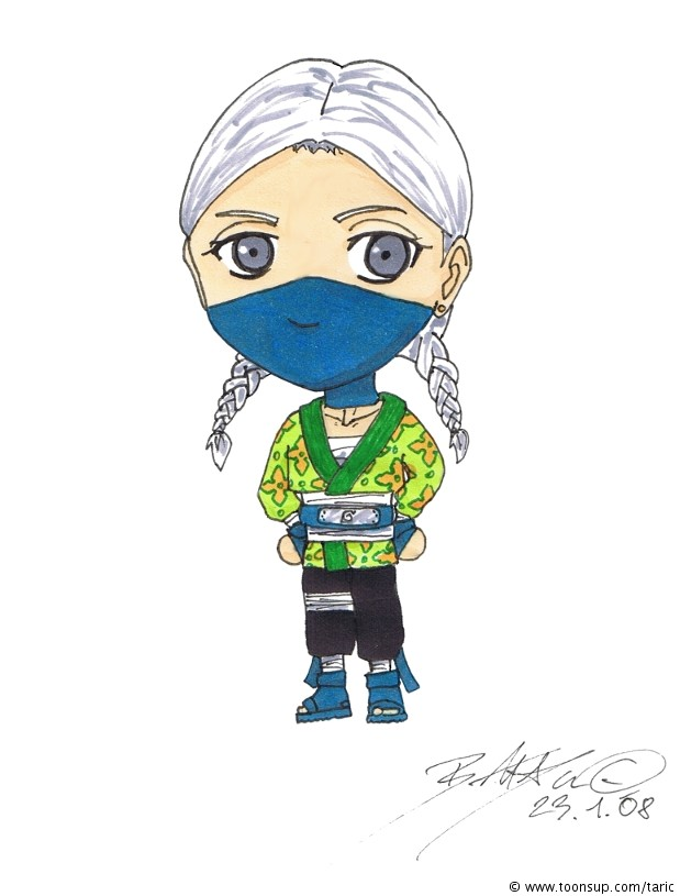 Illustration: Hatake Kaoru - Chibi-Style (Eigener Character) 1