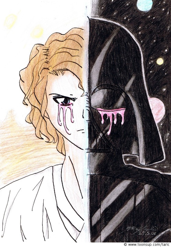 Illustration: Anakin vs. Darth Vader 1