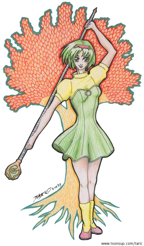 Illustration: Leaf Stranger Yohju 1