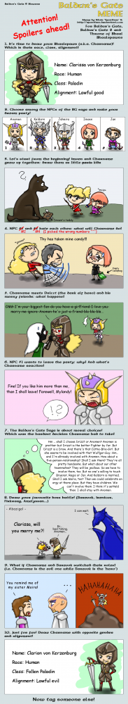 Cartoon: Baldur's Gate Meme 1
