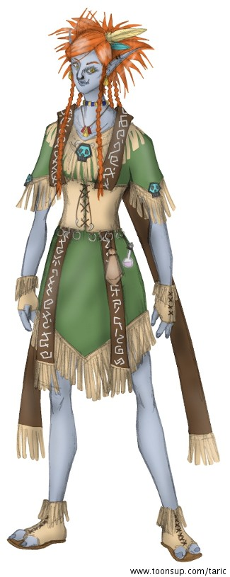 Illustration: Charakterentwurf Trollin 2 1