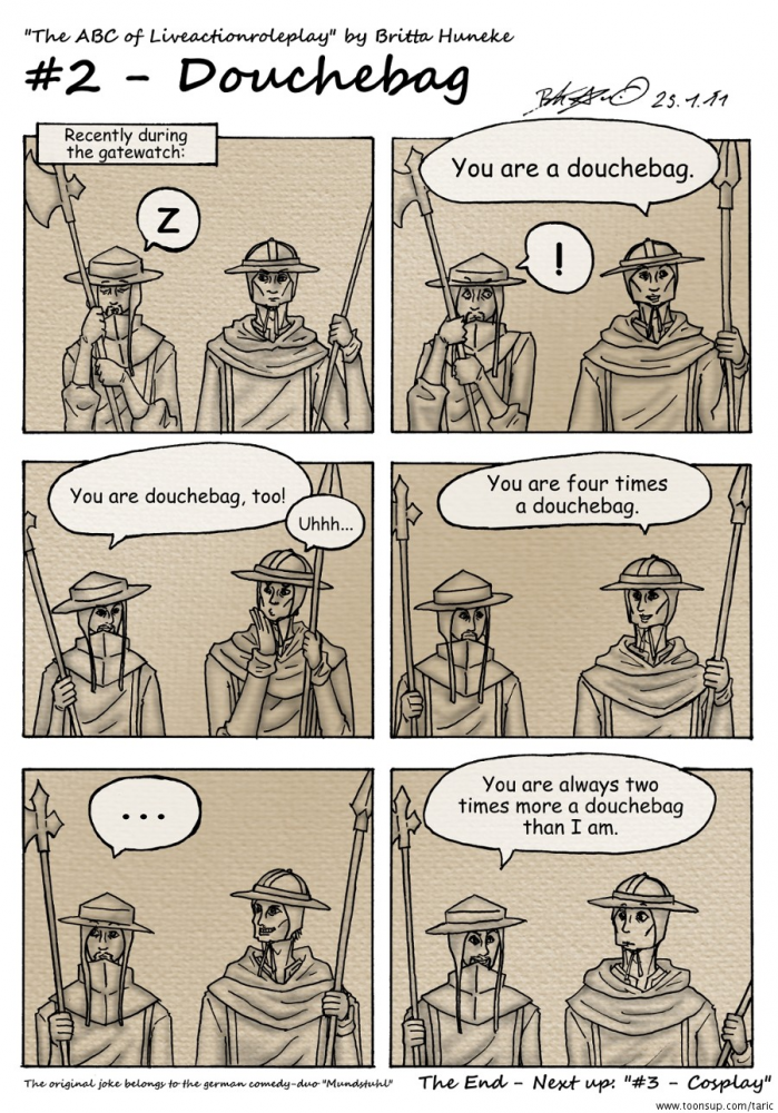 Comic: The ABC of Liveactionroleplay 3