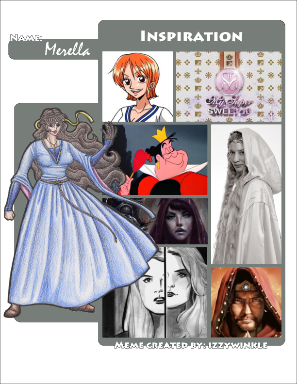Concept Art / Character Design: OC Inspiration Meme 1
