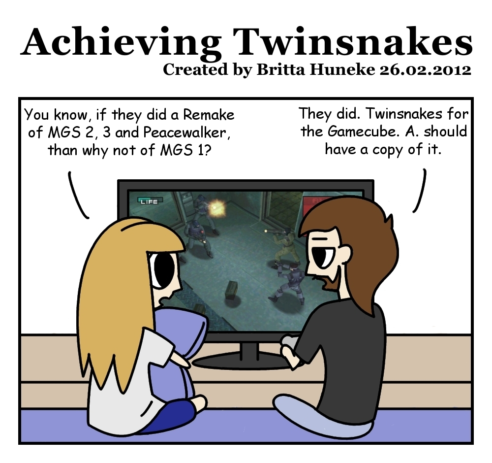 Comic: Achieving Twinsnakes 1