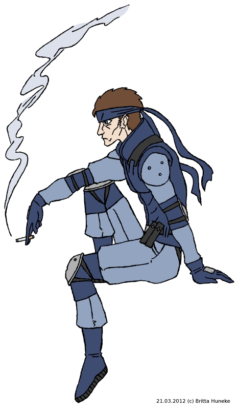Illustration: Solid Snake 4