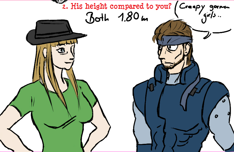 Cartoon: You and your favourite guy Meme - Solid Snake 3