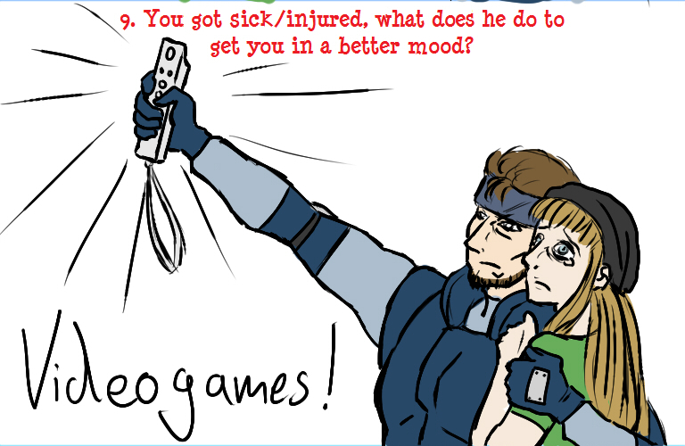 Cartoon: You and your favourite guy Meme - Solid Snake 10