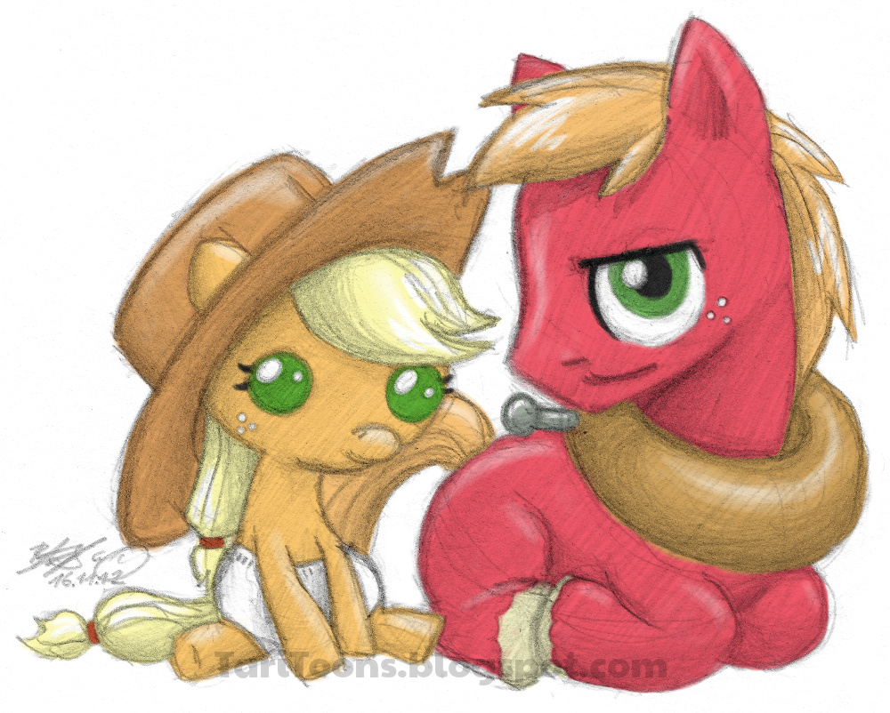 Illustration: Applejacky and Lil' Macintosh 1