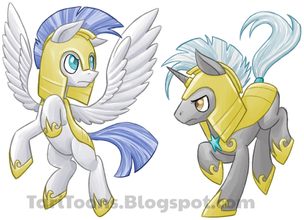 Illustration: Silver Wings and Obsidian Horn 1
