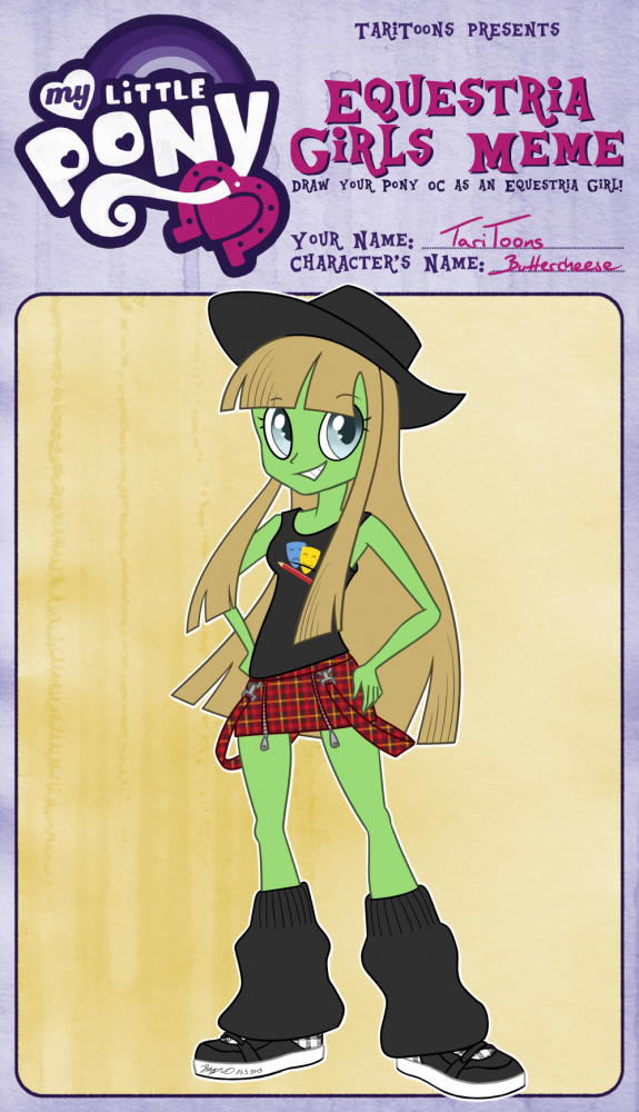 Concept Art / Character Design: Equestria Girls Meme 1