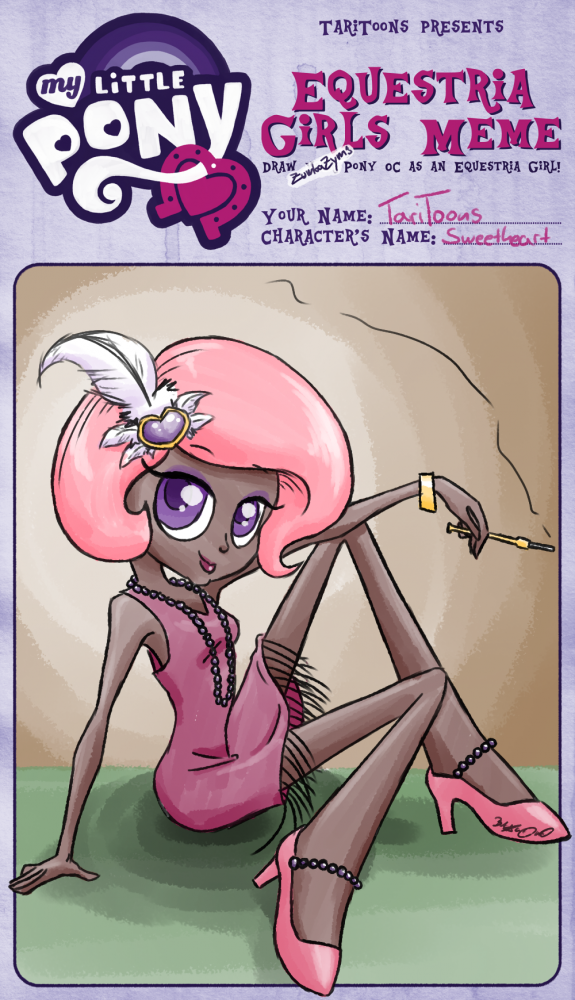 Concept Art / Character Design: Equestria Girls Meme 3