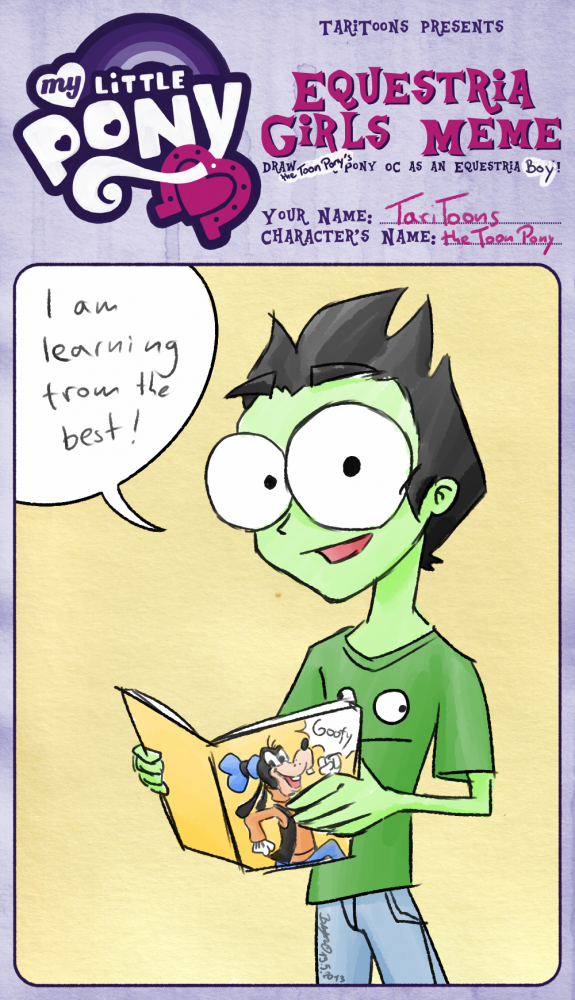 Concept Art / Character Design: Equestria Girls Meme 4