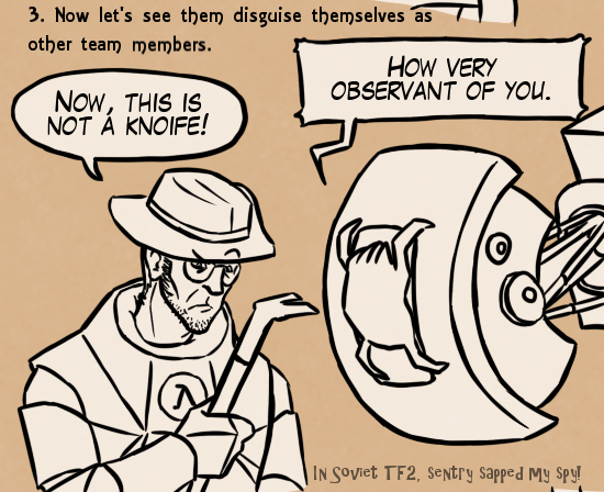 Comic: GLaDOS/ Sniper shipping Meme 3