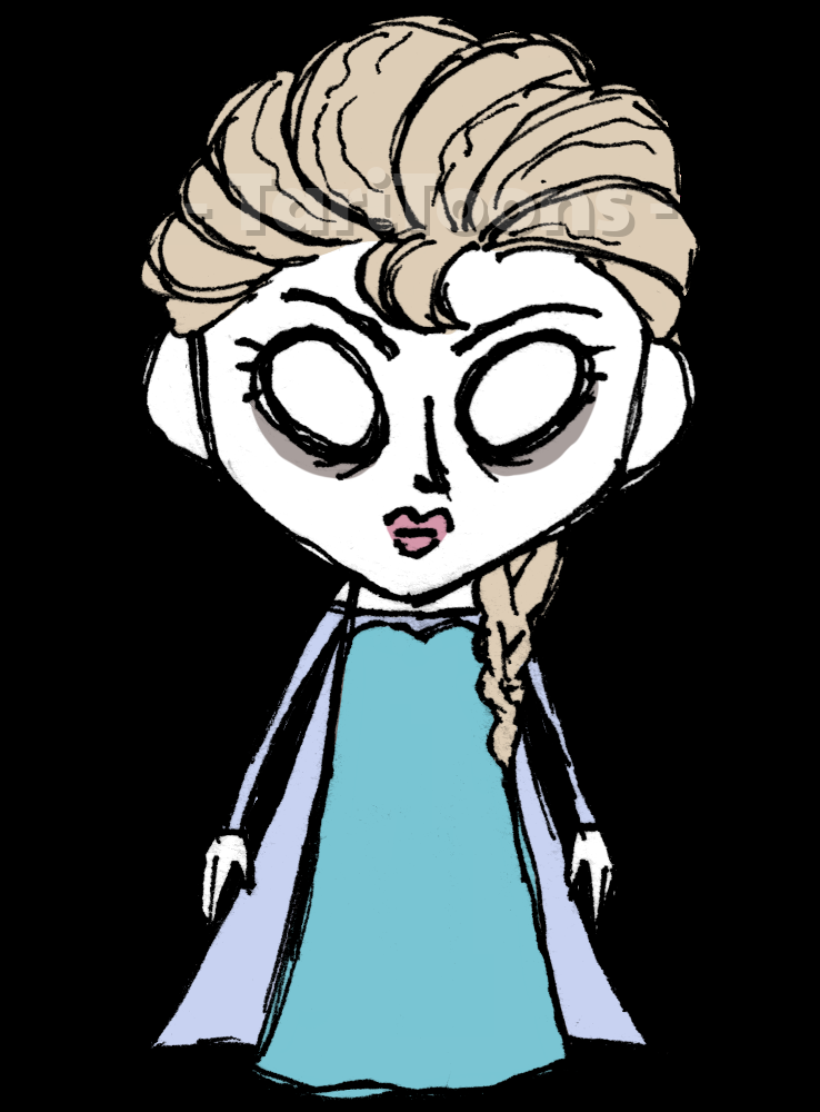 Concept Art / Character Design: Don't Starve Crossovers 7