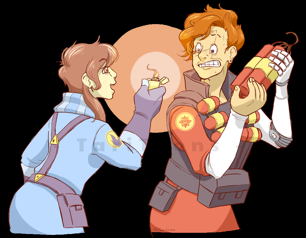 Cartoon: What are you doing, woman?! 1