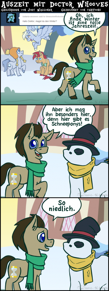 Comic: Auszeit mit Doctor Whooves/ Liebe Prinzessin Twilight 1
