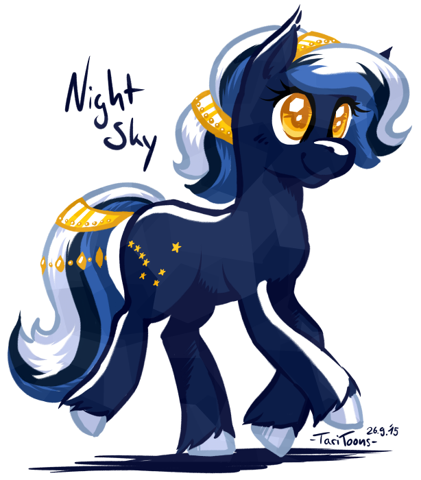 Concept Art / Character Design: Nation Ponies 9