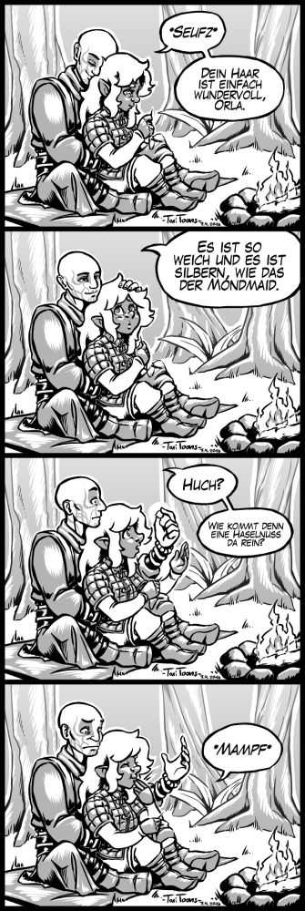Comic: Silbernes Haar 1