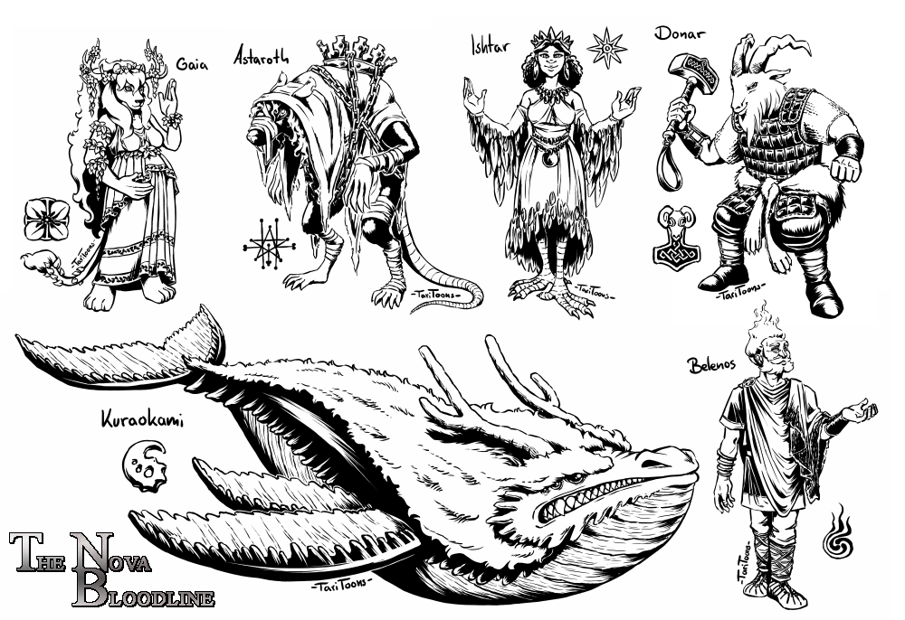 Concept Art / Character Design: The Nova Bloodline - Concepts 4