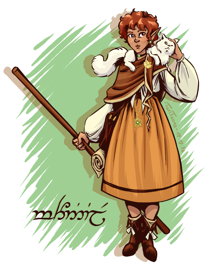 Concept Art / Character Design: Mothiniel & Runya 1