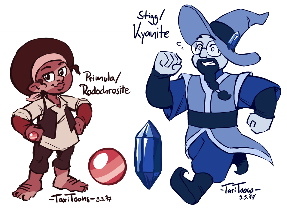 Concept Art / Character Design: Bhaalspawn Gems 4