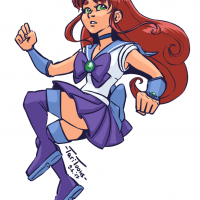 Illustration: DC Sailor Senshis 7