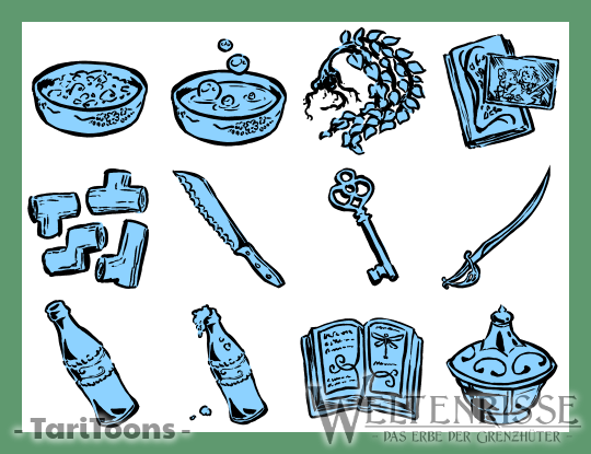 Concept Art / Character Design: Weltenrisse: Das Erbe der Grenzhüter 6