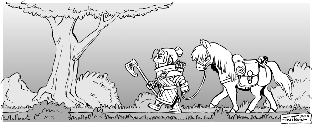 Illustration: Those who wander 1