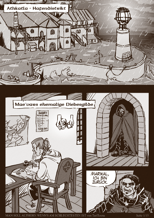 Comic: Man soll aufhörn wenn's am schlechtesten ist 2